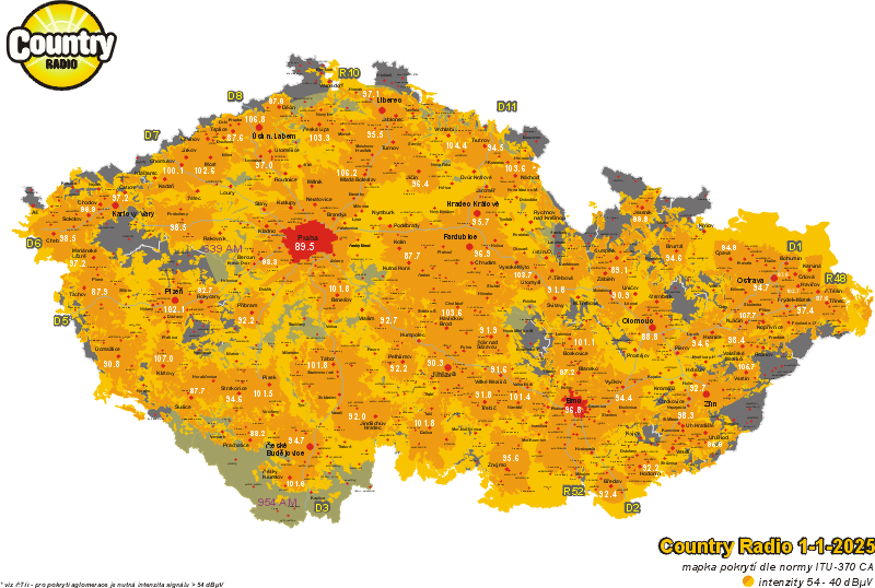 rozen Country radia 2025